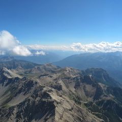 Flugwegposition um 14:11:22: Aufgenommen in der Nähe von Département Hautes-Alpes, Frankreich in 3377 Meter